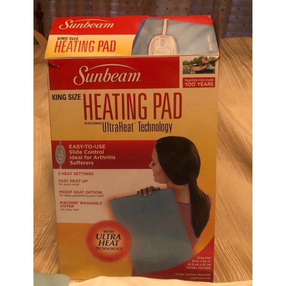 Sunbeam Other Sunbeam King Size Heating Pad Ultraheat 3 Heat